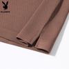 PLAYBOY Men's Cooling Half-Zip Polo T-Shirt