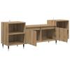 TV Stand 160 X 35 X 55 Cm Artisan Oak Engineered Wood