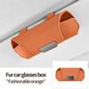 Car Eyewear Organizer Car Glasses Case Suede Material Magnetic Sun Visor Holder Car Accessories Interiors