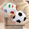 Global Football Cup Plush Doll With Pp Cotton Filling For Game Day Prizes And Collectors