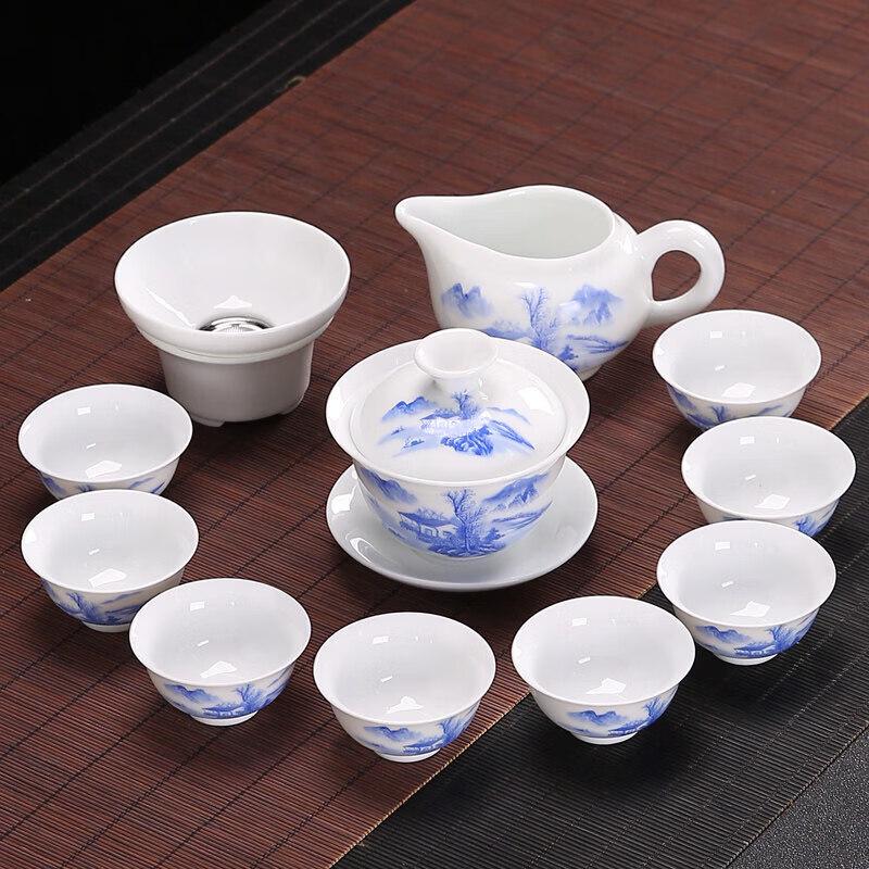 Dehua White Porcelain Gongfu Tea Set