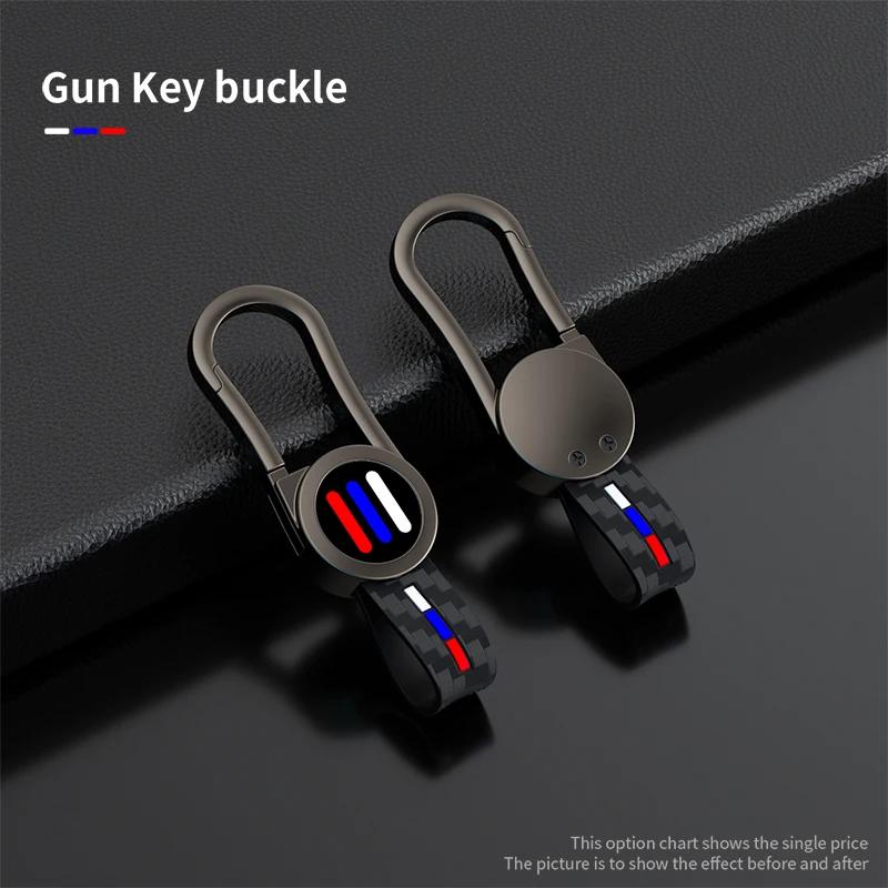 Car Zinc Alloy Key Case Cover Holder For BMW Energy Ix XM I7 X7 7 Series Smart Remote Key Protective Shell Accessories 2023