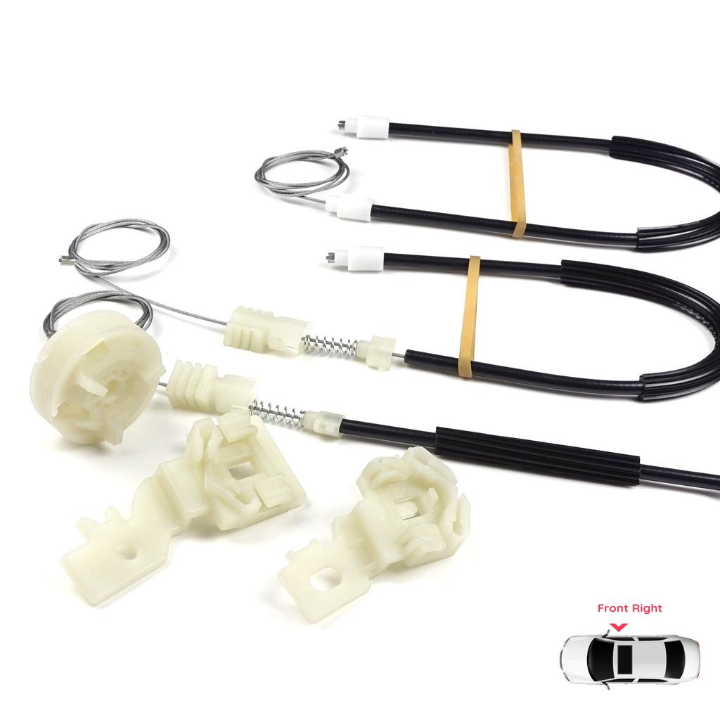 EWR846 Power Window Regulator Repair Set Front Right for Nissan Primera P12 WP12 2001-2008 4/5 Door 80770AV601