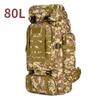 80L/100L Borsa da Alpinismo Borsa da Arrampicata Zaini Tattici Zaino Grande Outdoor Escursionismo Campeggio Borse da Viaggio