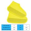 2PC Silicone Shoe Covers Waterproof Reusable Wear-resistant Anti-Slip for Outdoor Rainy Day Unisex Overshoes Weather Accessories