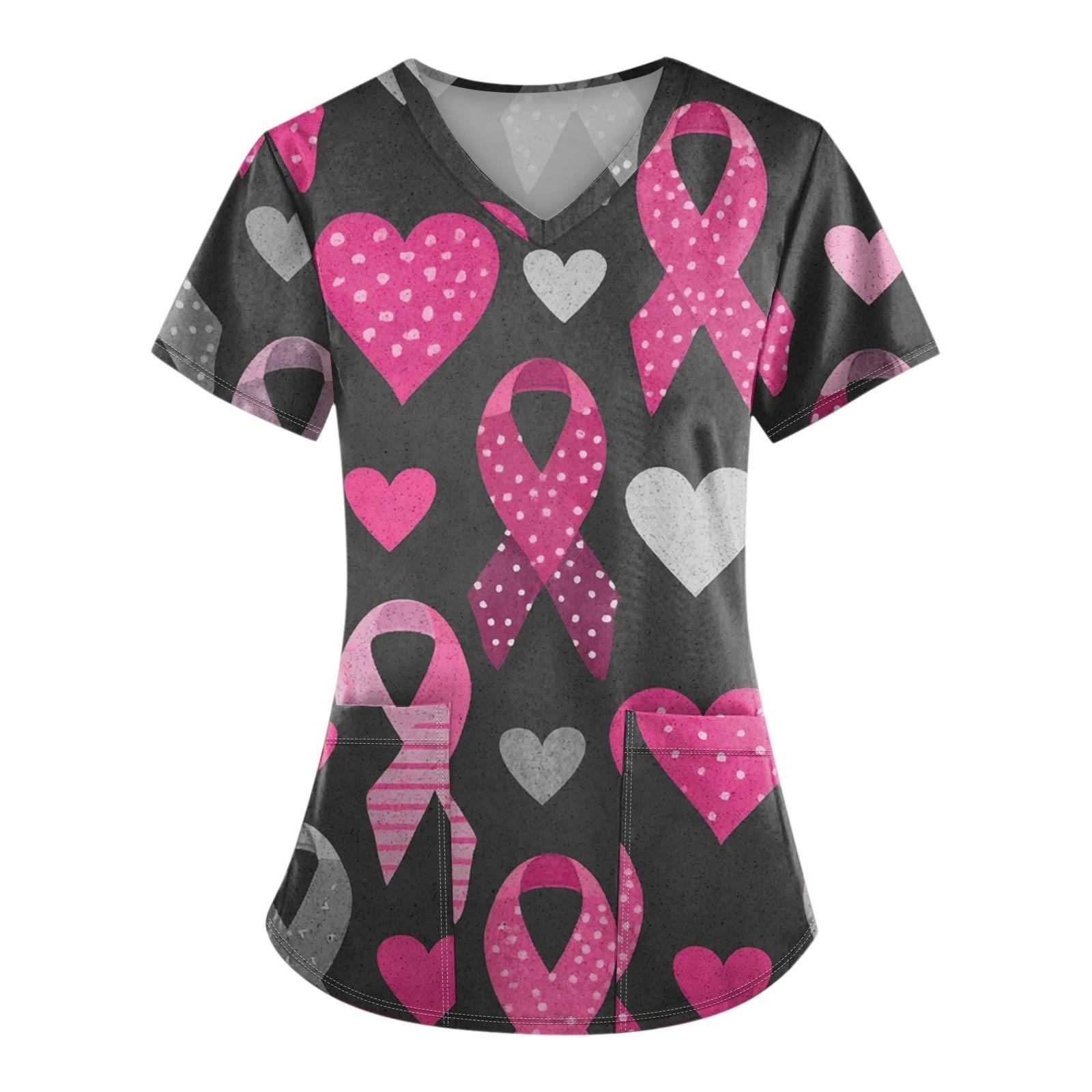 

Жіночі модні комбінезони з V-подібним вирізом та коротким рукавом, з кишенями, з принтованими топами, одяг M фіолетовий