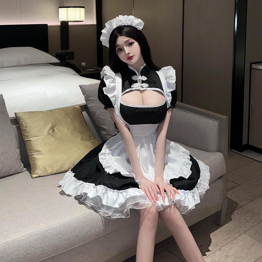 Doll Love Sexy Maid Lingerie Set - Cute Temptation Costume Uniform