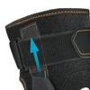 Sports Knee Pad Adjustable Compression Sleeve with Silicone Anti-Slip Strip Pre-Shaped Arc Breathable Neoprene Support