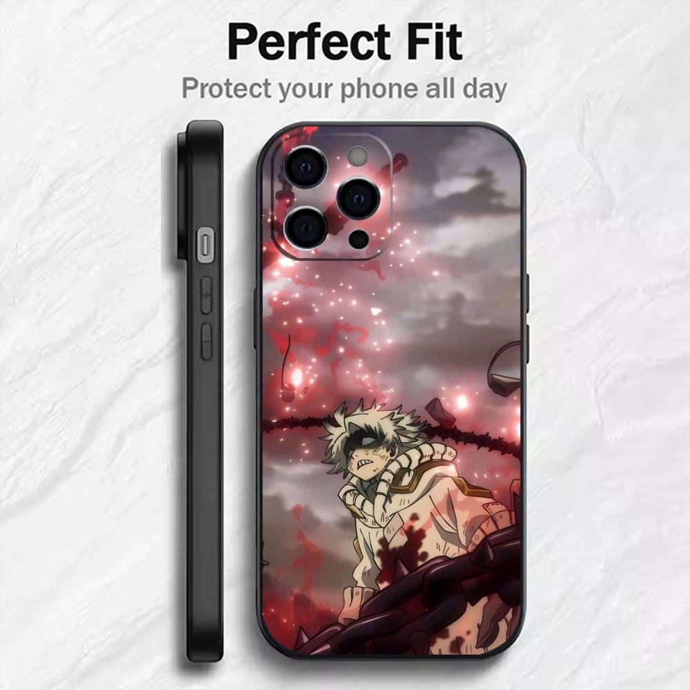 G-Gachiakuta Anime Rudo Handyhülle Für iPhone17,16,15,14,13,12 Plus,Max Weiches Silikon Schwarze Hülle