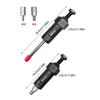 Metal Lubrication Fitting Service Tool with Thread End for Equipment Care, Manual Passage Cleaner for Garage Use