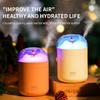 USB Power Cord Cute Snowman Air Humidifier Colorful Lights Two Levels Of Fog Large Capacity For Home Ideal Gift For Christmas