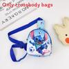 Lilo Stitch Kids Cartoon Mini Backpack With Polyester Fabric For Toddler Daily Use
