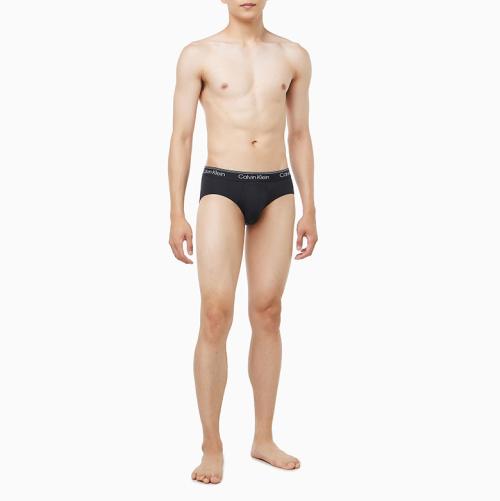 [CK] Herren 3er-Pack Hipster mit Mikro-Stretch NB44080AJ [Versand aus Korea] 100% Original