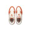 Li Ning Slip Resistant Low top Skateboard Shoes Men's Orange White AEPU017-5