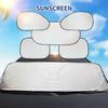 Auto Fenster Sonnenschutz Abdeckung Sonnenschutz Windschutzscheibe Visier Protector Windschutzscheibe Klapp Auto UV Schutz Vorhang Styling Zubehör