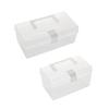 Mask Storage Box With Handle Household Dust-Proof Sealed Large-Capacity Box Waterproof Dustproof Sundries Storage Box Holder