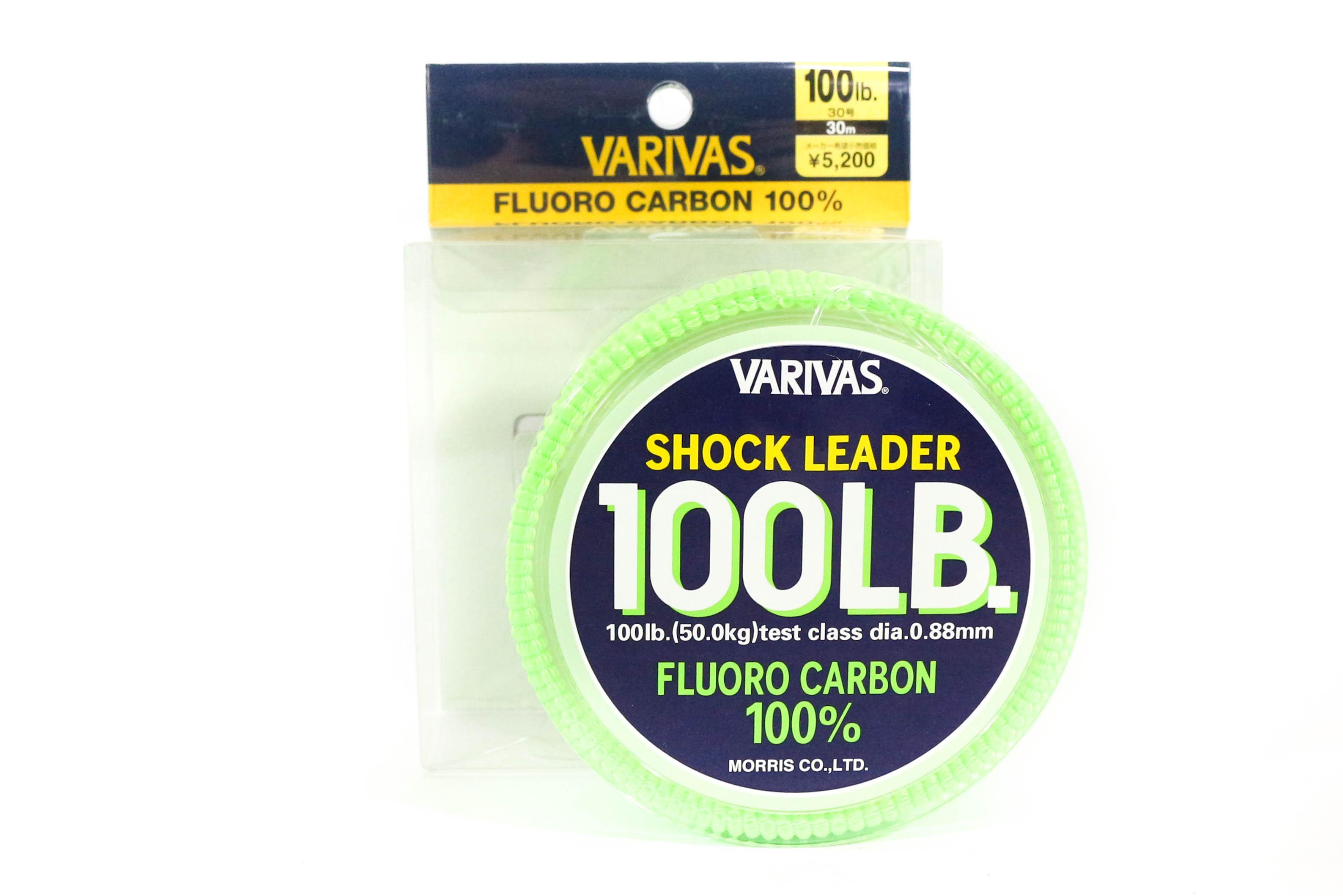 

Varivas Fluorocarbon Shock Leader Line 30 м 100 фунтов (9999)