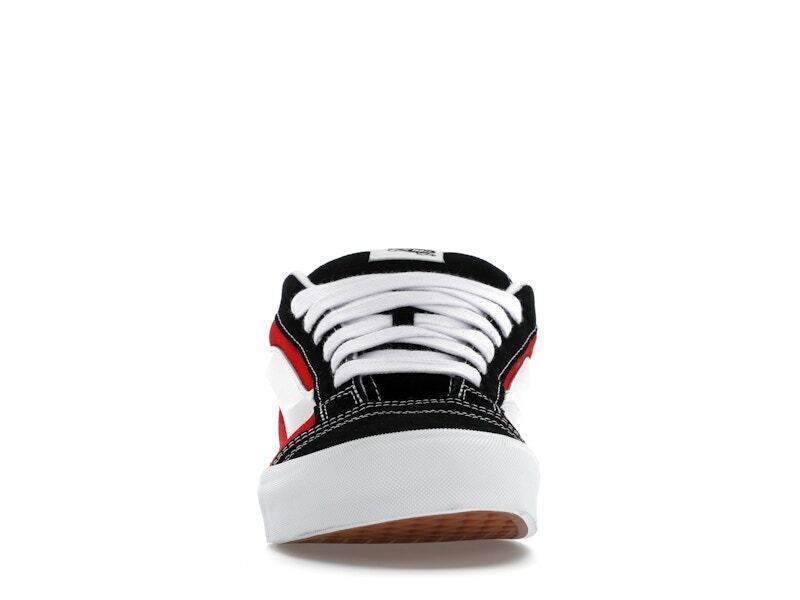VANS Knu Skool Low Black Red - VN0009QC6RT