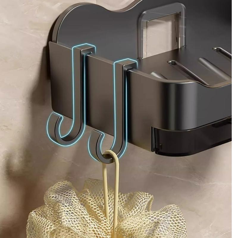 Double Layer Soap Box Drain Soap Holder Bathroom Accessories Suction Cup Soap Dish Tray Soap Dish For Bathroom Soap