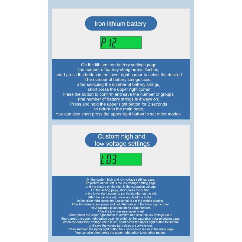 Portable Battery Meter Battery Capacity Voltage Indicator Battery Gauge Monitor for Smart Calibration Battery Status Tes