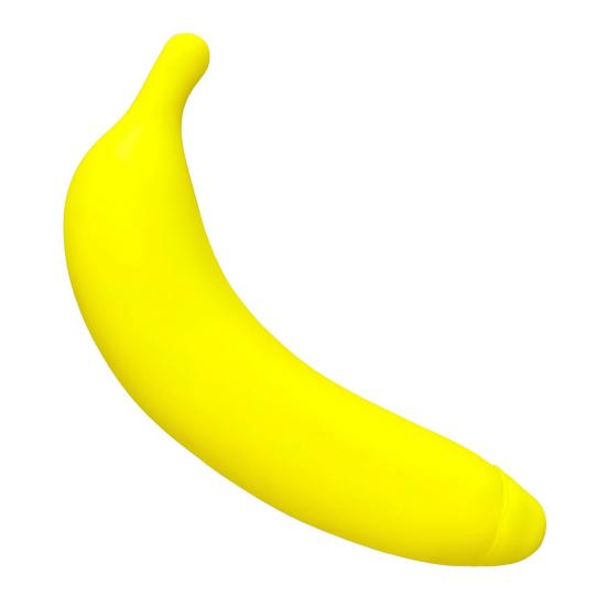

Игрушка-банан для собак, пищащая, для снятия скуки и тревожности, устойчивая к укусам, для щенков, прорезыватель, чистящая игрушка, питомец жёлтый