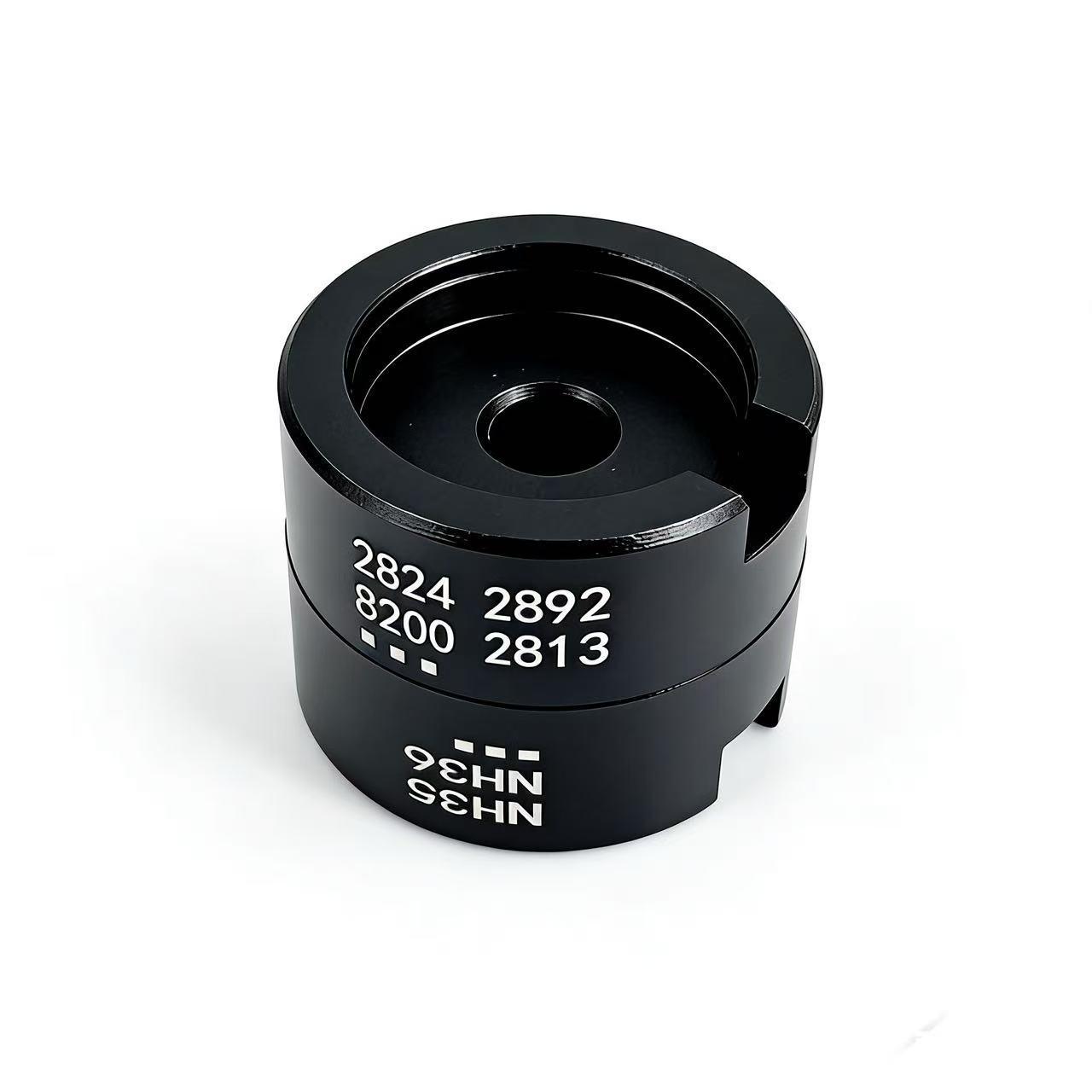 

Aluminum Watch Movement Holder for 2824, 2892, 8200, NH35, NH36 Movements - Double-Sided Repair Tool