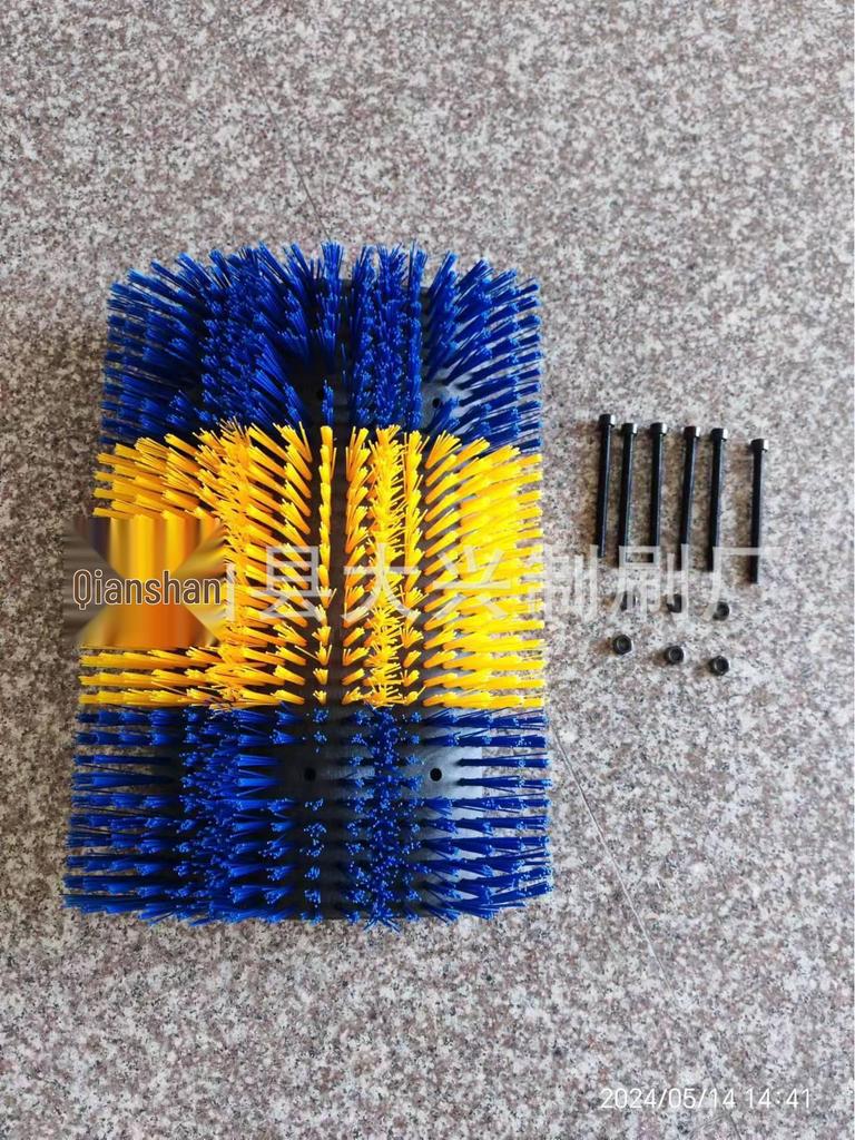 Bardzo Duża Składana Szczotka do Ciała Krowy – Trójsekcyjna Rolka do Masażu i Drapania do Czyszczenia Zwierząt Gospodarskich