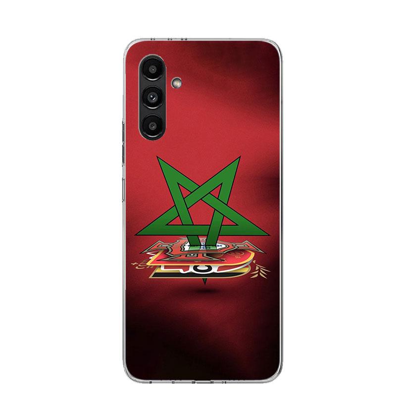 Morocco Flag Phone Case For Samsung Galaxy A16 A26 A36 A56 A15 A14 A13 A55 A54 A53 A35 A34 A33 A25 A24 A23 A05S A04S A03S
