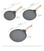 Korean Non-Stick Thousand-Layer Cake & Pancake Pan with Wooden Handle