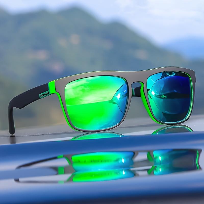 7 Pairs Of Cool Classic Polarized Square Fashion Sunglasses For Outdoor Sports Riding Men And Women Suitable For Parties