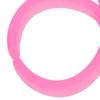 50Pcs Microblading Pigment Ring Cups with Cover for Tattoo Ink Semi Permanent Makeup Eyebrow Glue Container Pink