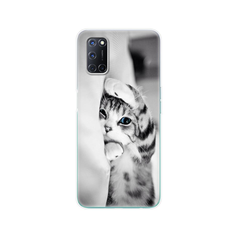 For OPPO A52 Case A92 A72 Case 6.5" Silicon Soft TPU Back Phone Cover For OPPO A 52 72 92 Case OPPOA92 OPPOA72 OPPOA52 Case Bag