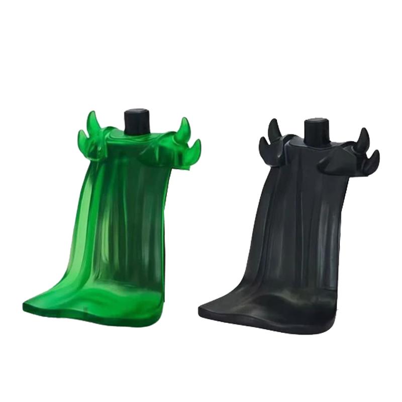 MOC Kreative Bausteine Zubehör Fantasy Thema Spielset mit Umhang Flügeln Rüstungsteilen STEM Lernspielzeug Kinder DIY