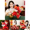 Year Of The Horse Plush Toy With Pp Cotton Filling For Lunar New Year Gift And Collection