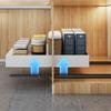 Sliding Dish Bowl Storage Rack Cabinets Drawers Drying Rack Kitchen Organizer Sink Shelf Tableware Kitchen Accessories