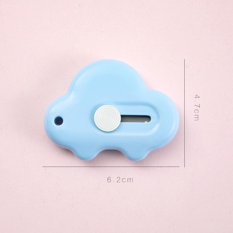 Cute Mini Car Shape Utility Knife Portable Paper Knife Retractable Knife for Unpacking Courier Box Opener