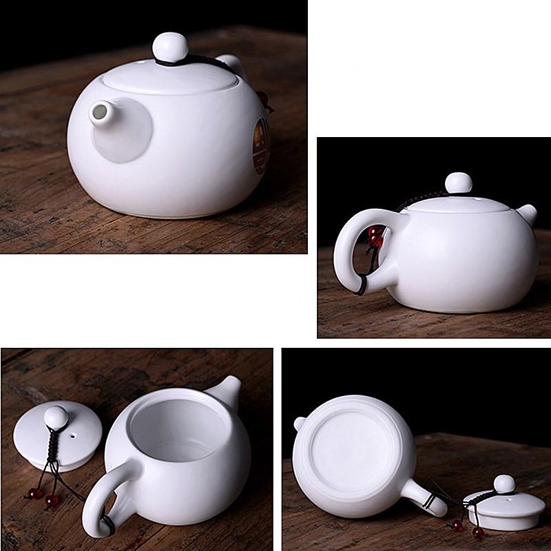 Jingdezhen Ceramics Teapots Handmade Tea Set Beauty Kettle Household Drinkware Filter Porcelain Tea Pot Teaware 170ml