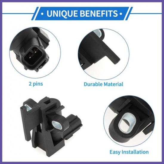 Crankshaft Position Sensor for Mazda 6 2.3 3.0 2003-2005 LF0118221 1 Pc Black