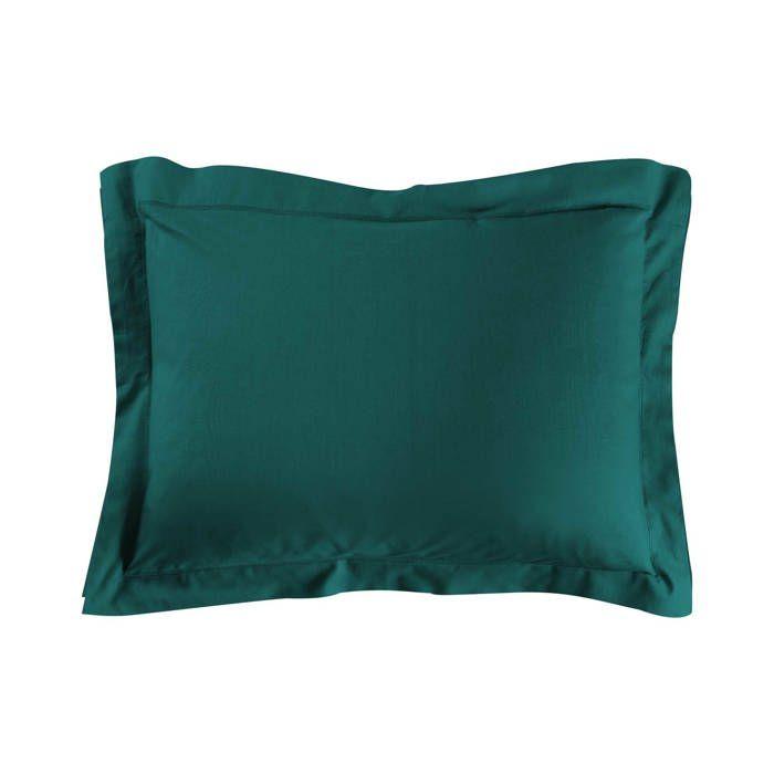 Taie d'oreiller 50 x 70 cm Couleur emotion emeraude