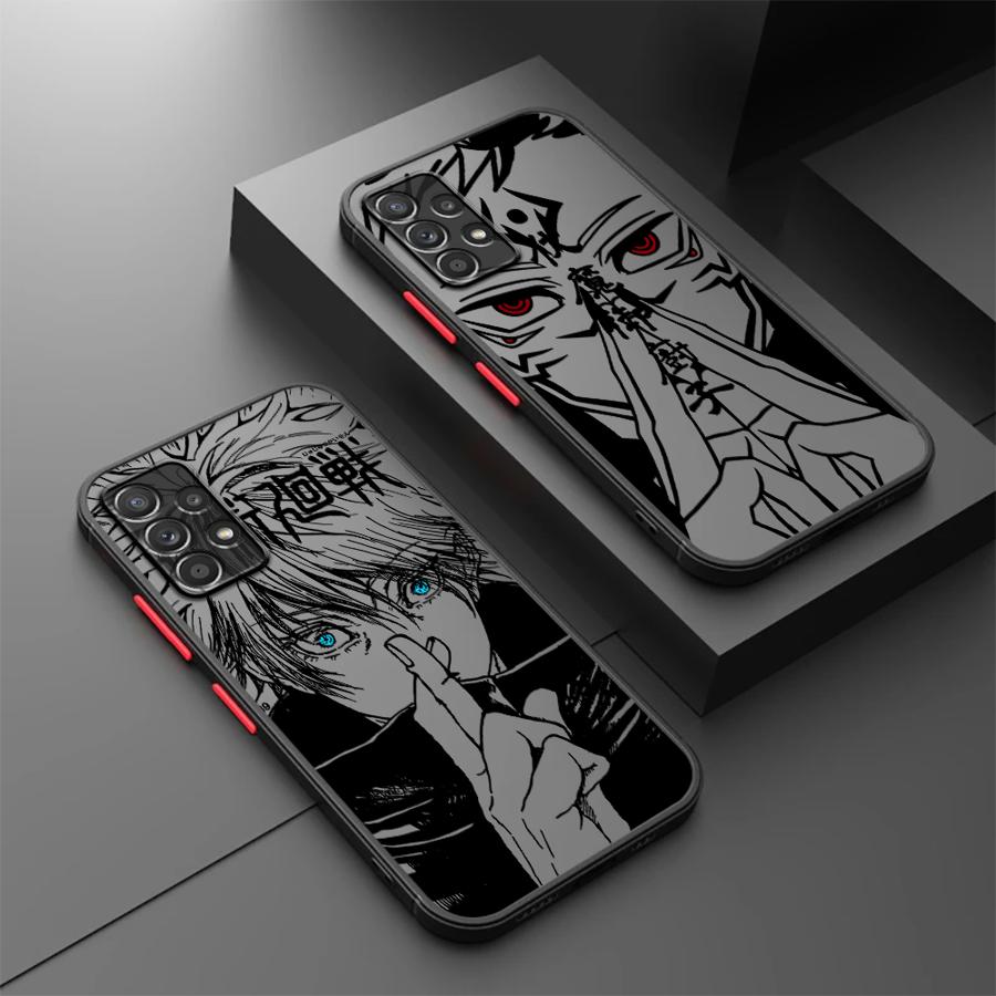 Japanese Anime G-gojo Case for Samsung Galaxy A17 A52 A56 A55 A53 A73 A33 A16 A15 A14 A23 A34 A36 A35 A52S A72 A54 Phone Cover