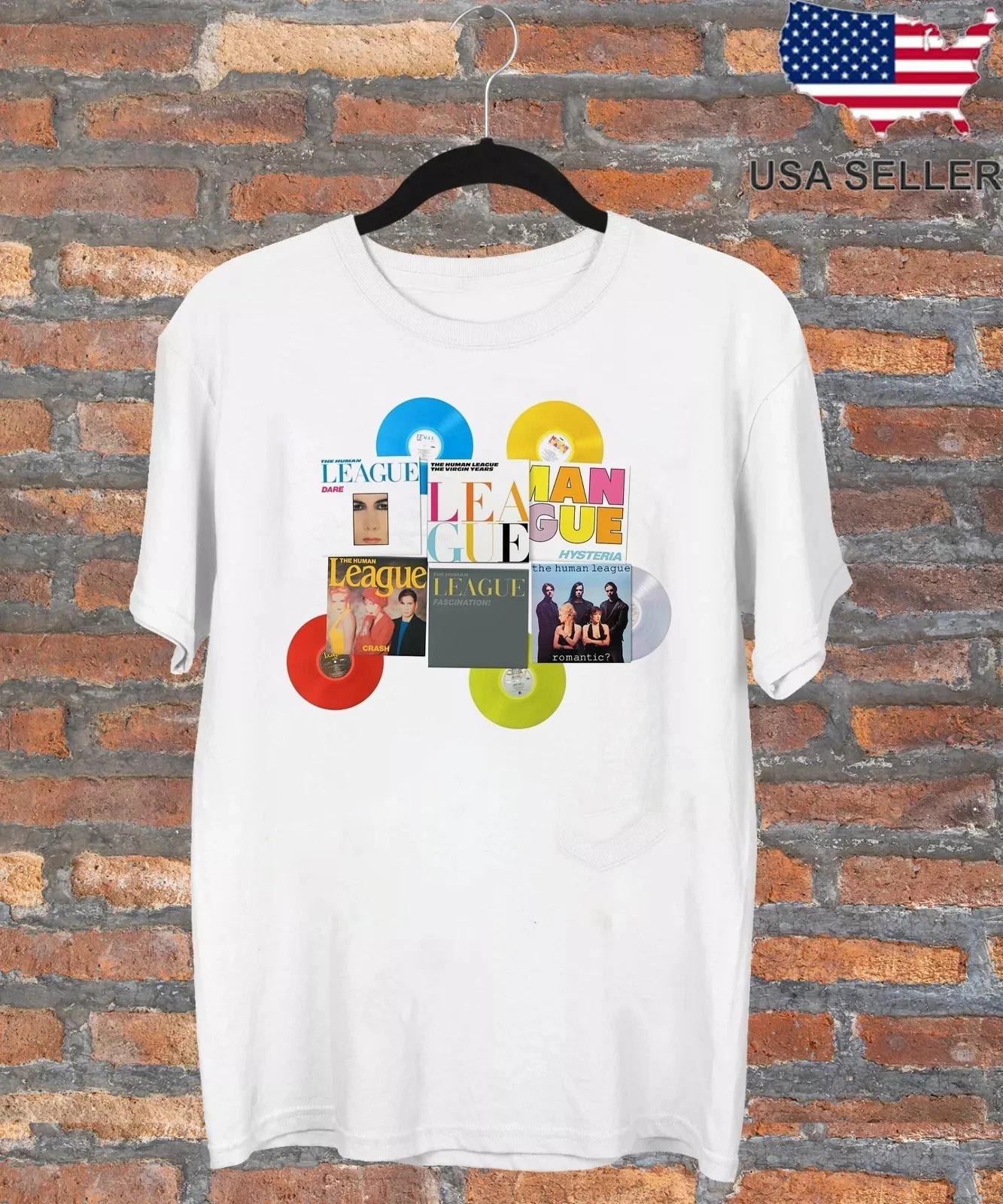 THE HUMAN LEAGUE ~ The Virgin Years Full Size S-5XL White BL1738 XXXL