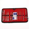 Medical Students Suture Practice Kit Stainless Steel Probe Scissors Tweezers Student Experimental Tool Combination Kit Model