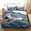 3D Fighter Bedding Set Aircraft Duvet Cover 2/3 Pieces Single/Double AU180 * 210 Boys' Room Luxury Home Textile Birthday Gift