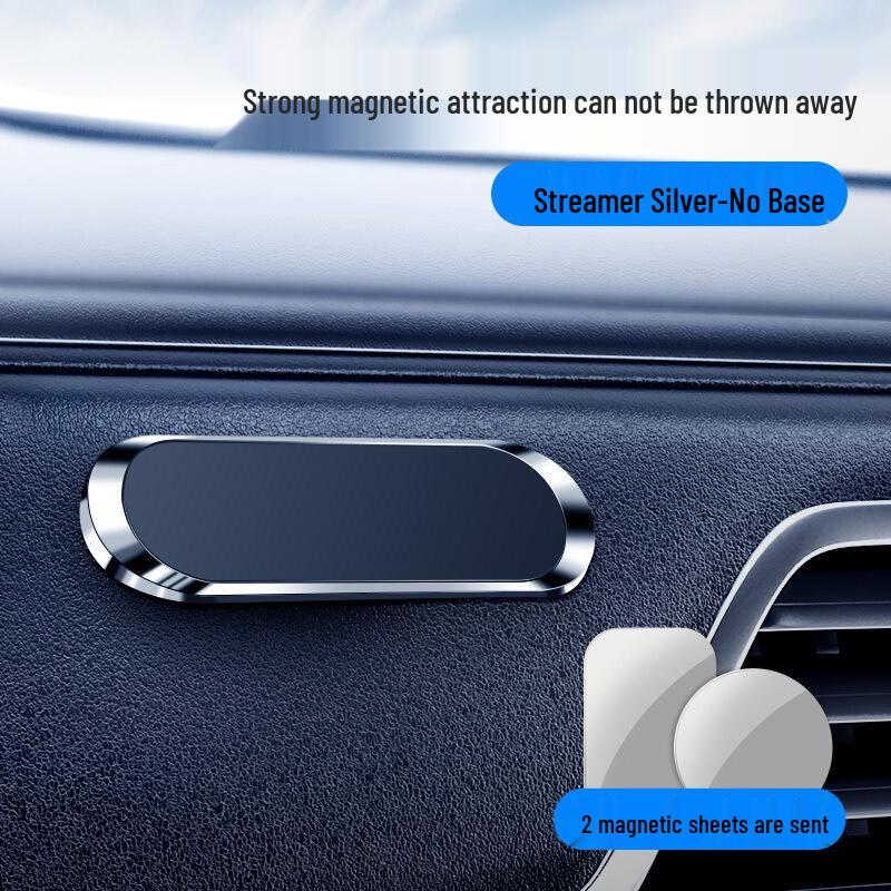 

360° Rotating F16 Magnetic Car Mount: Non-slip Adhesive Holder for Horizontal & Vertical Navigation