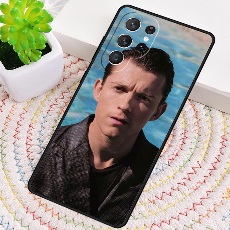 movie star Tom Holland Silicone Phone Case For Samsung Galaxy note 10 pro S26 S25 S24 S23 S22 S21 Plus S25Ultra Capa Cover