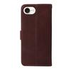 For iPhone 16e Leather Phone Case Magnetic Clasp Flip Wallet Phone Stand Cover
