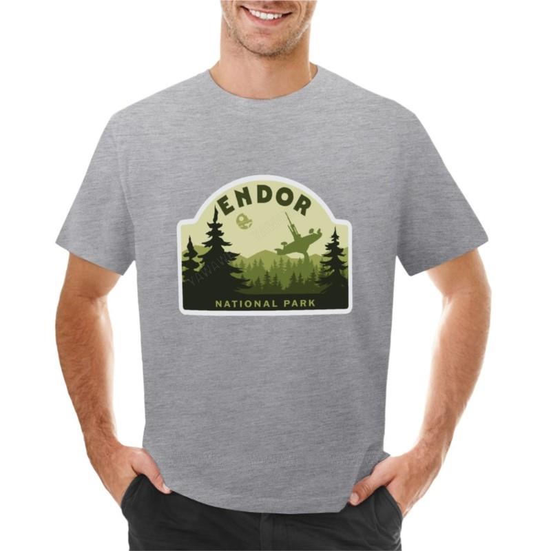 Tshirt Man Summer Tees Endor National Park Classic T-Shirt Sweat Shirt T-shirt for a Boy Sweat Shirts, Men