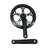 Chainring, Crank Arm, Single Crankset, Double Cover, Hollow Aluminum Alloy, Lightweight,
