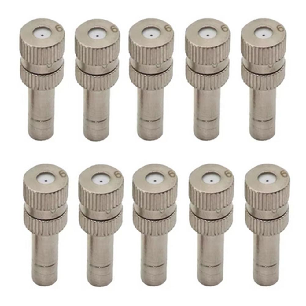 Garden Watering As Shown Premium Brass Misting Nozzles Water Irrigation Nozzles 6mm Connection Size High-quality Brass