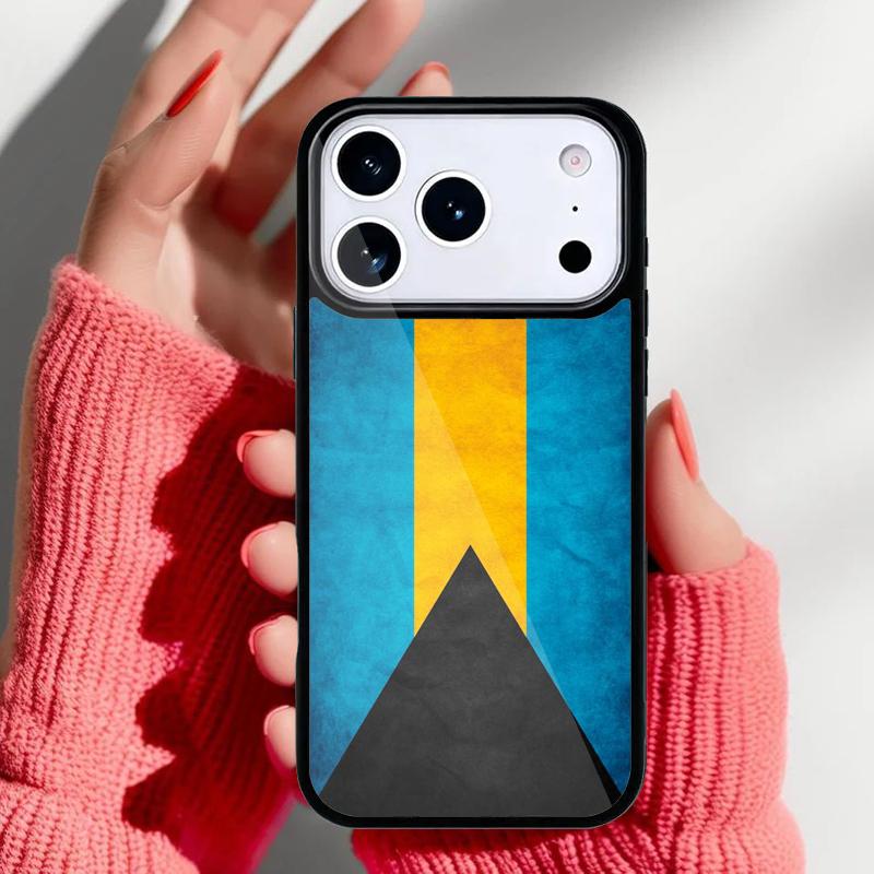 Bahamas Flagge Handyhülle für iPhone 17 16 15 14 13 Pro Max Rückabdeckung für 12 11 Pro Hülle